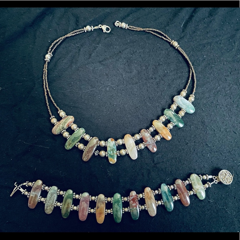 Handmade Necklace and Bracelet